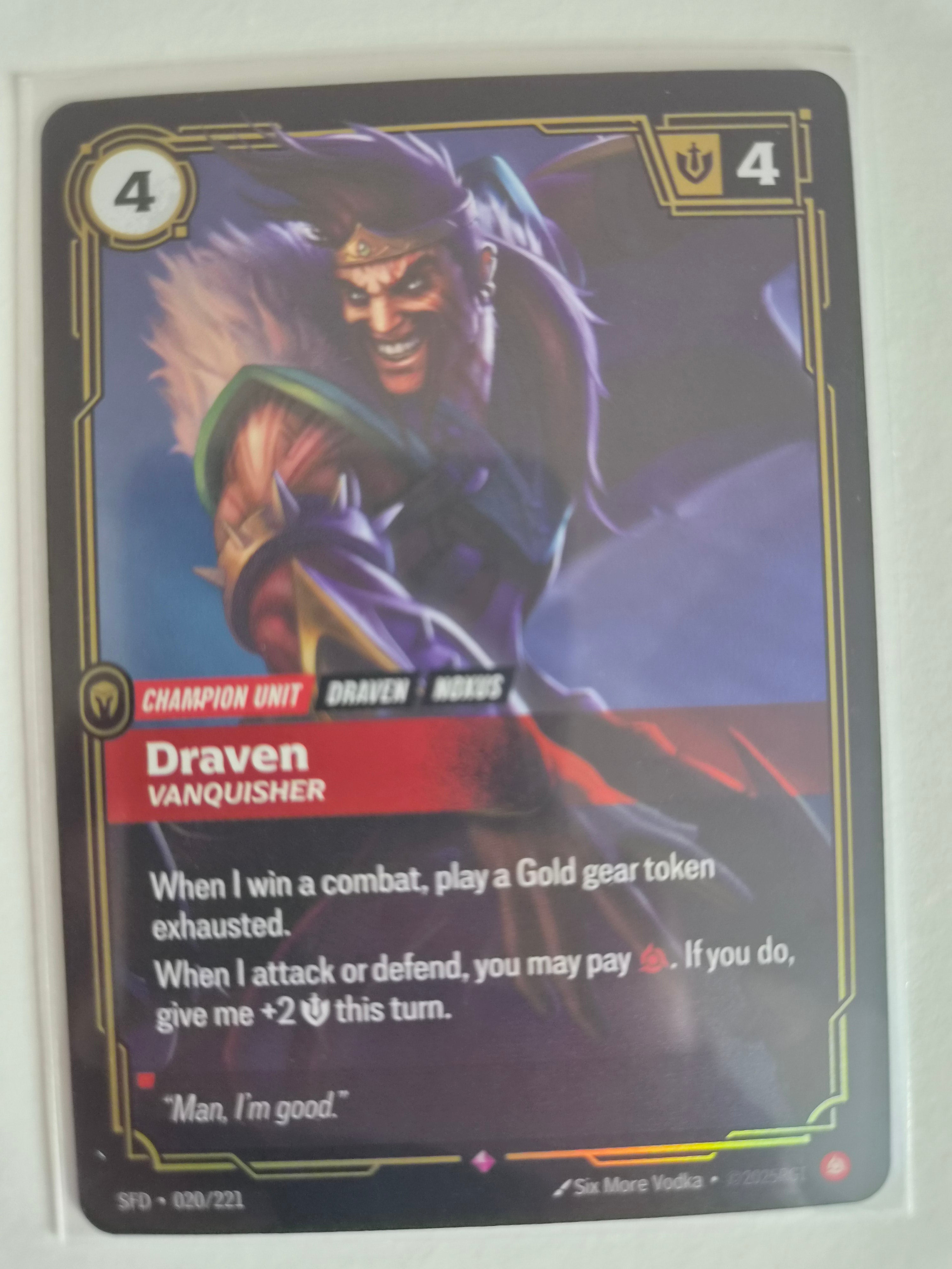 Draven - Champion Unit