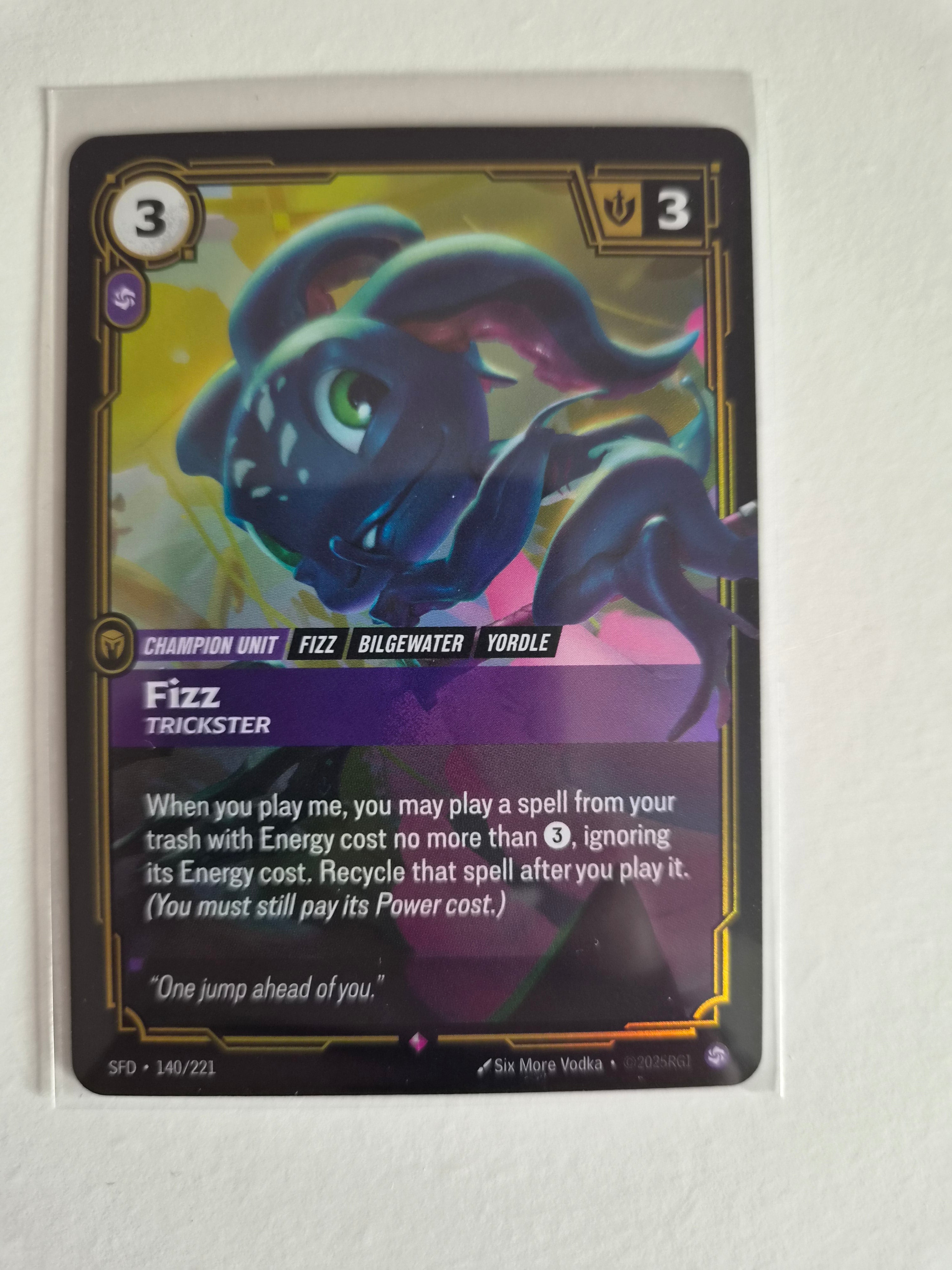 Fizz Trickster - Champion Unit