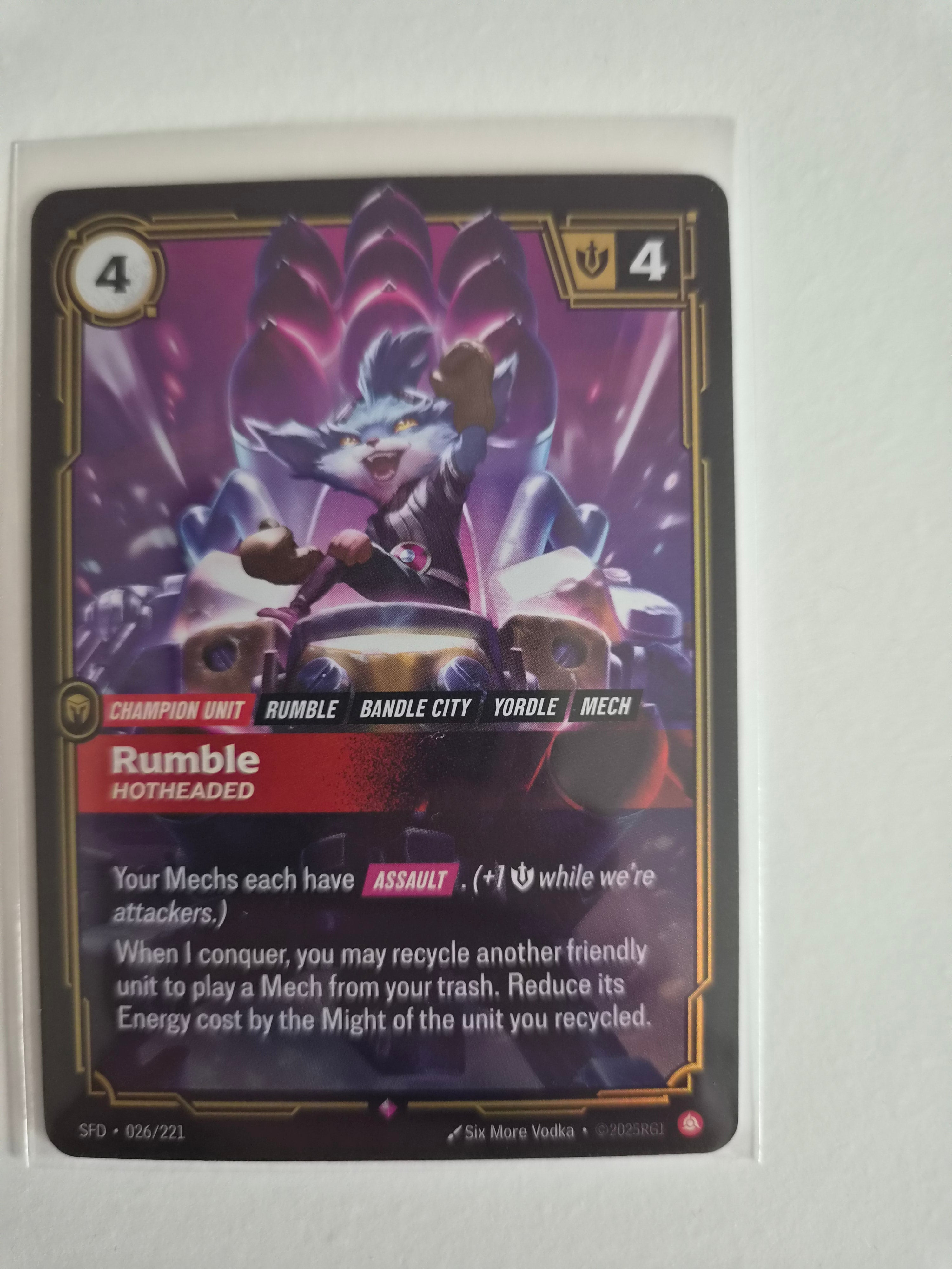 Rumble - Champion Unit