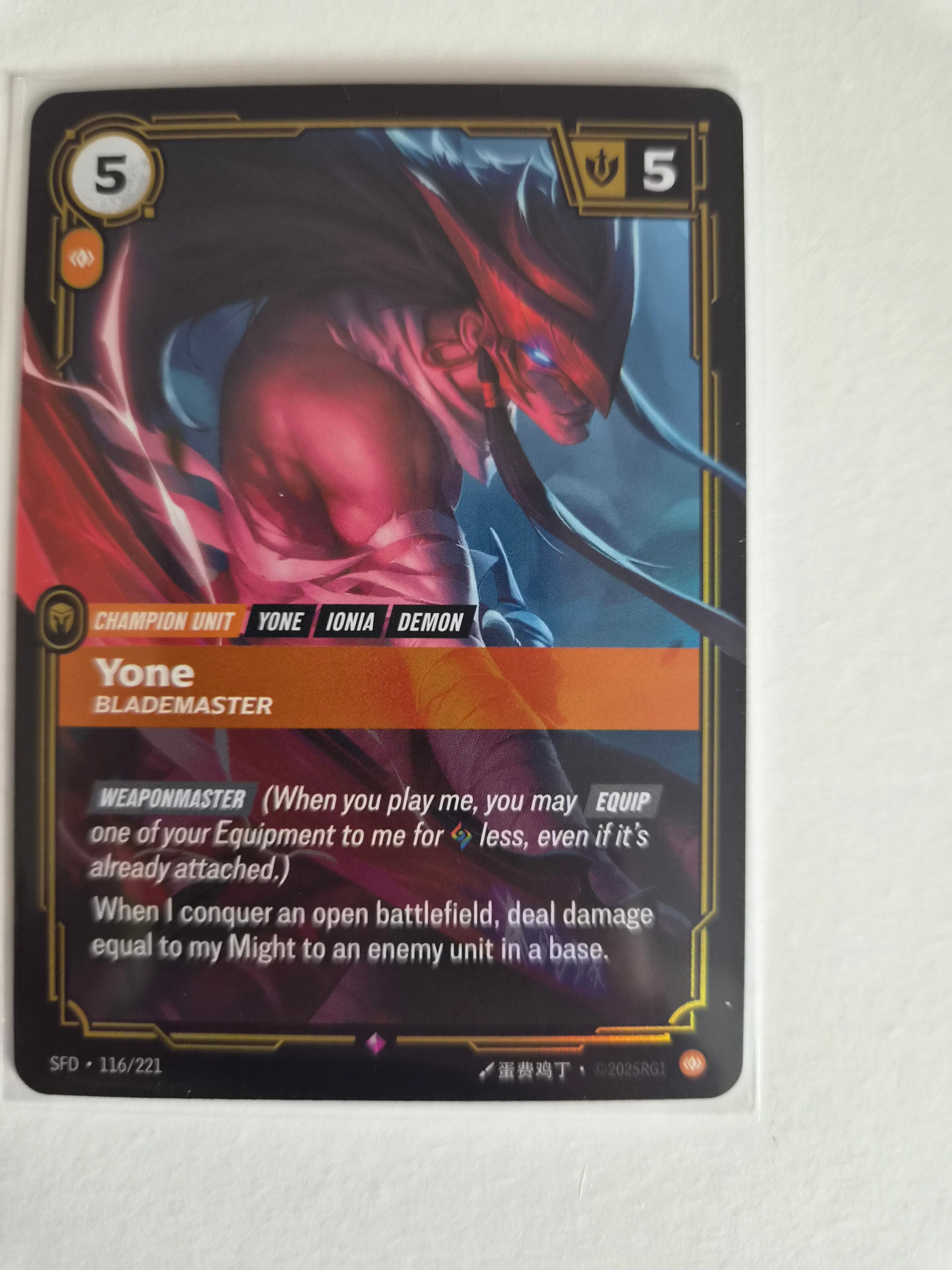 Yone - Champion Unit